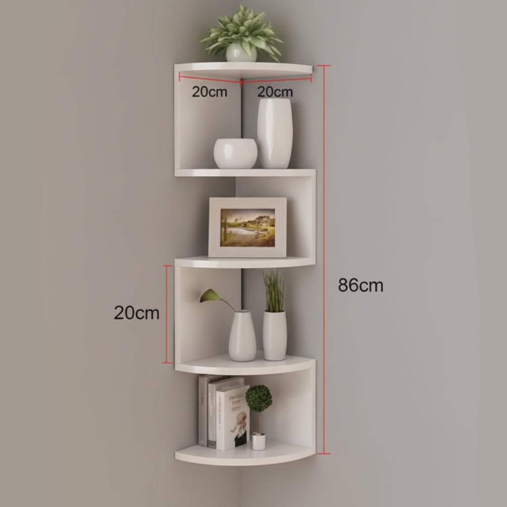 CORNERA - Modern Corner Wall Shelf