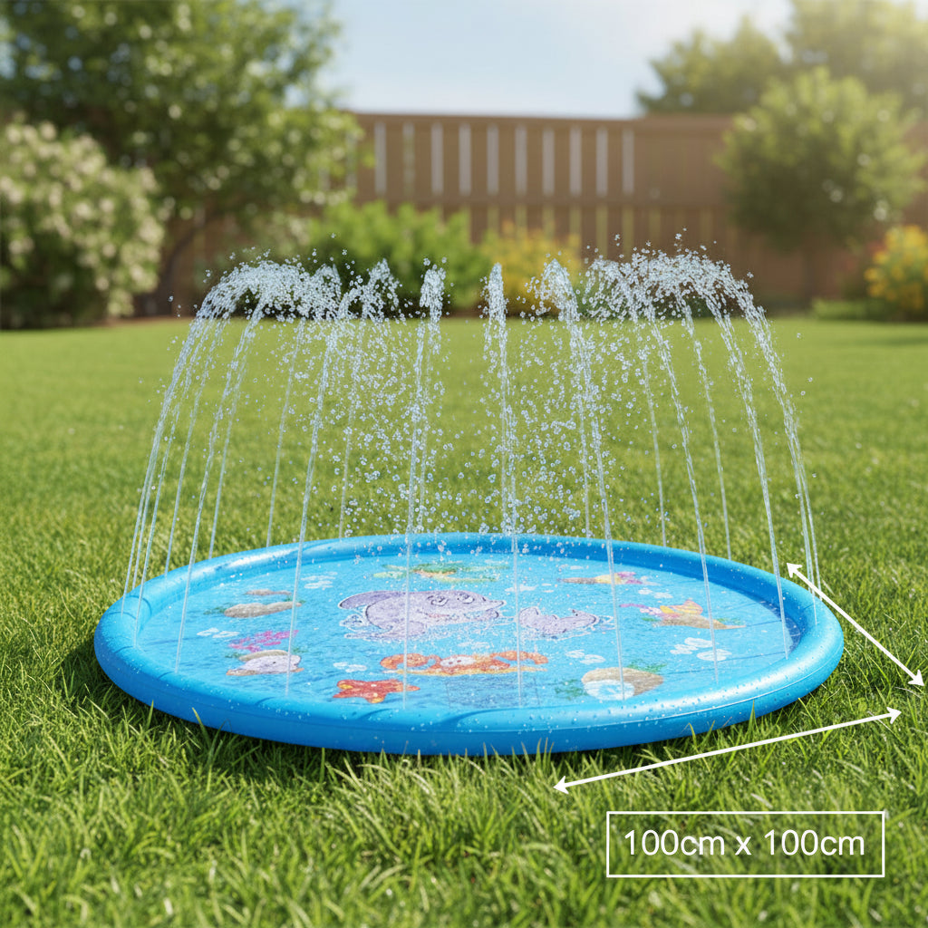 OCEANSPRAY – Tapis de jeu éclaboussant éducatif  