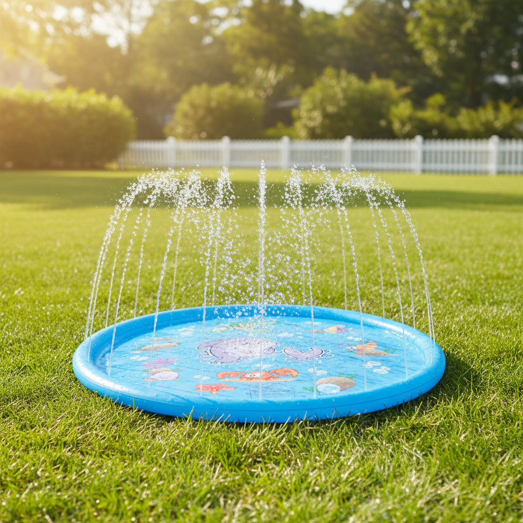 OCEANSPRAY – Tapis de jeu éclaboussant éducatif  