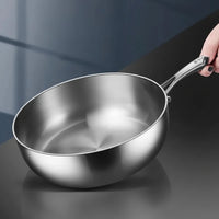 SIZZLEHAVEN – Edelstahlpfanne für kräftiges und vielseitiges Kochen
