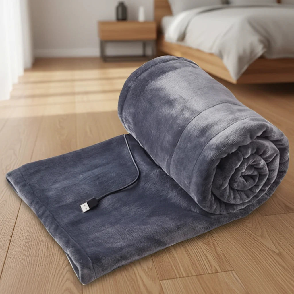 COZYVEX – Electric Warming Throw for Home & Travel Comfort