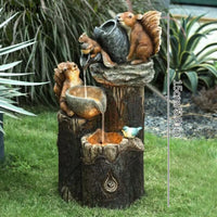 WOODLANDLIVA – Animal Garden Decor for Relaxing Outdoor Atmosphere