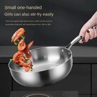 SIZZLEHAVEN – Edelstahlpfanne für kräftiges und vielseitiges Kochen