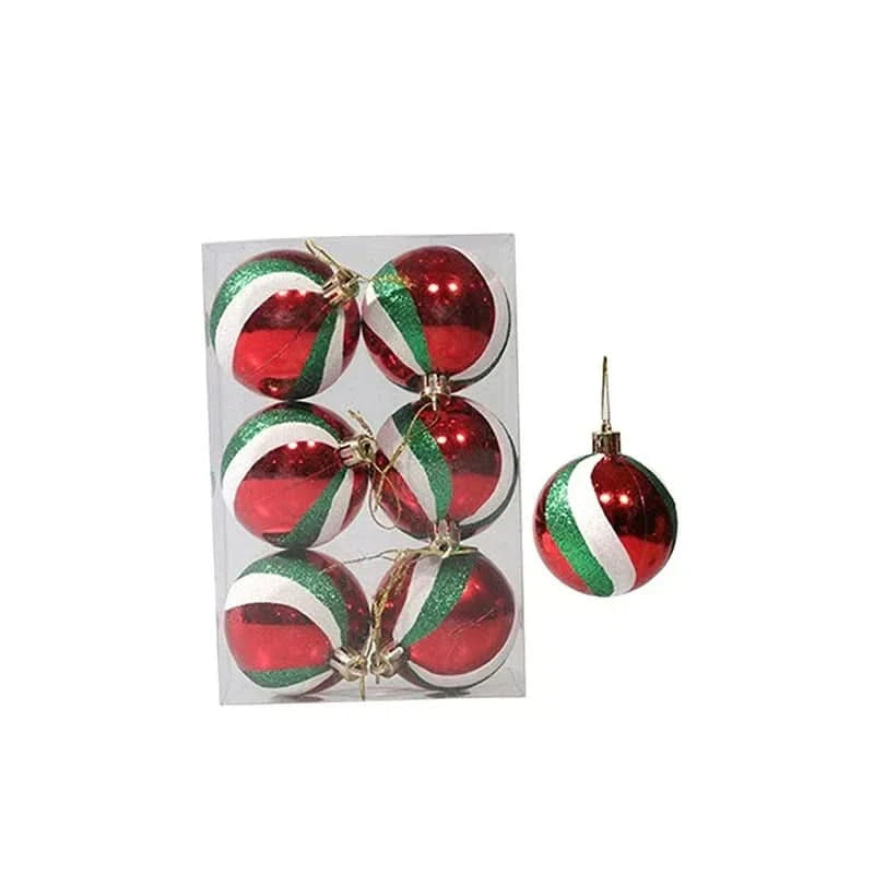 SNOWJEWEL – Christmas Table Bauble Set for Graceful Seasonal Decor