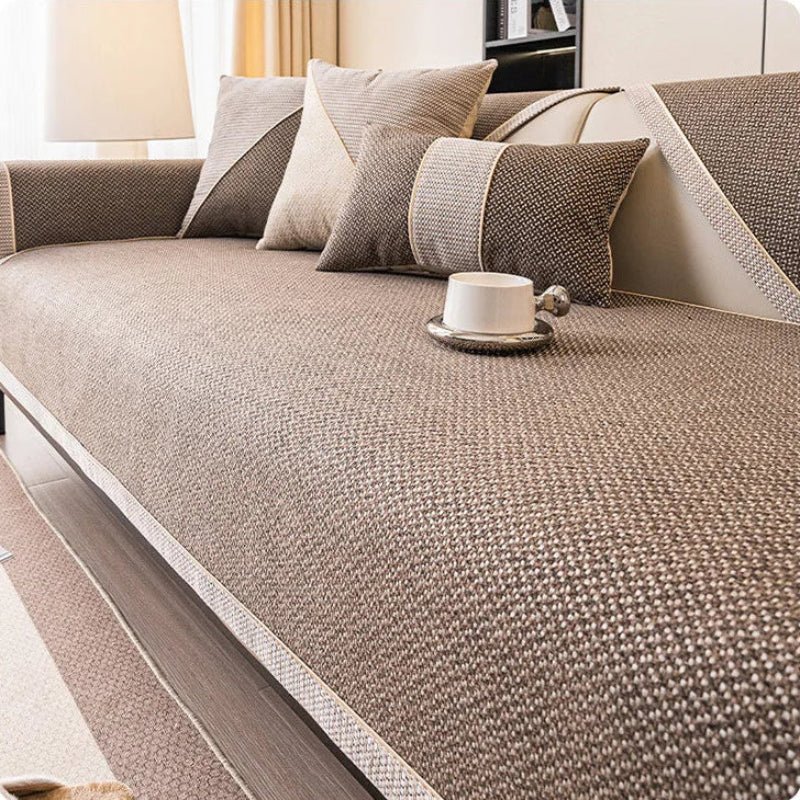 COVERLIVA – Secure Fit Sofa Protector for Daily Home Use