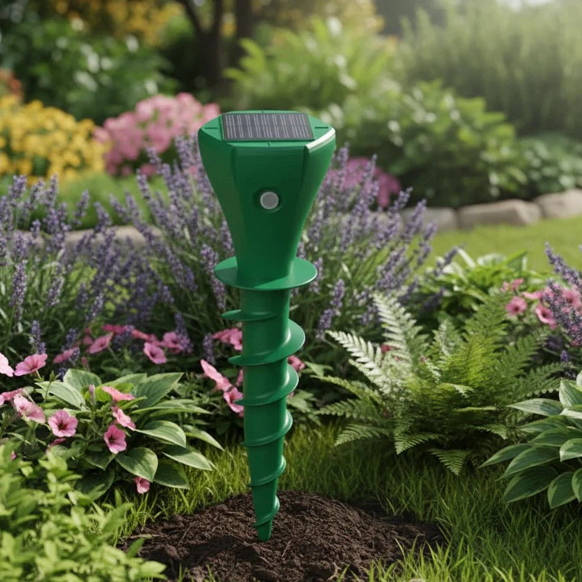 SOLARVIBEX – Mole Repellent Stake