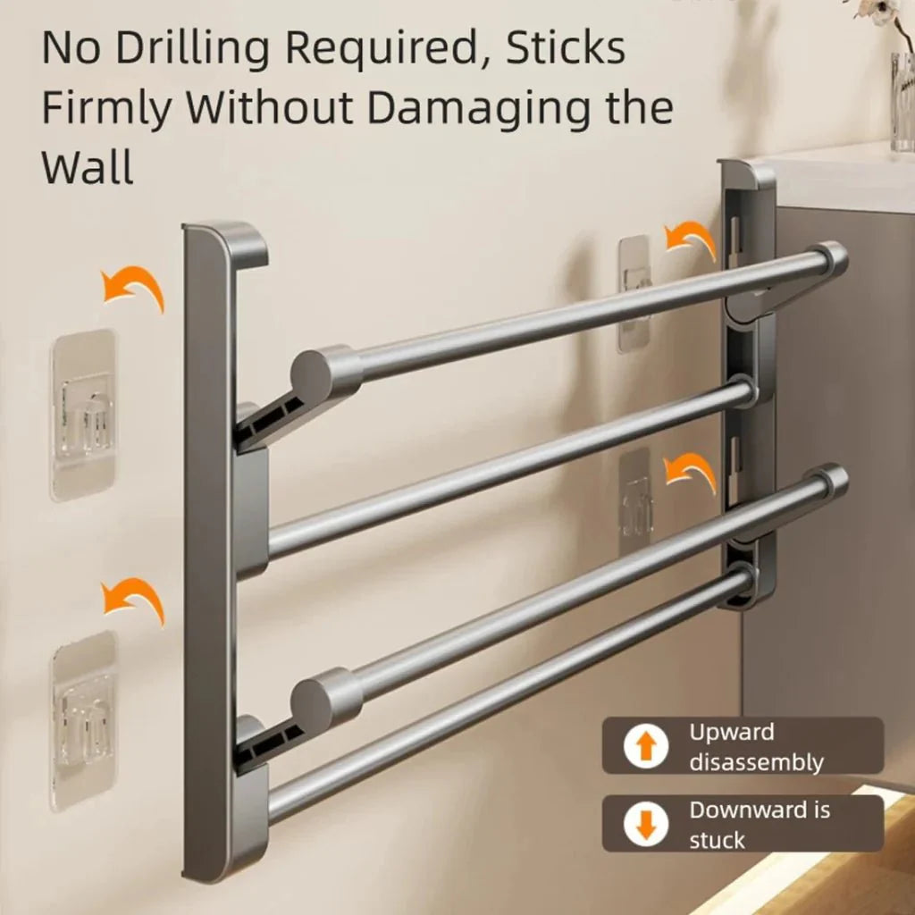 SOLEDRY - Wall Mounted Shoe Rack with Drainage