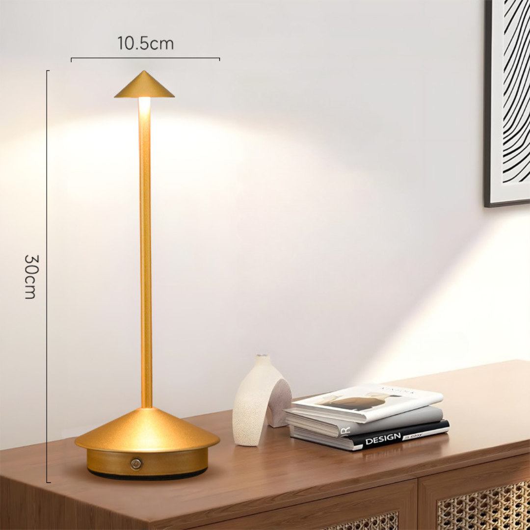 DIMVELA – Cordless Touch-Dim Table Lamp for Adjustable Evening Glow