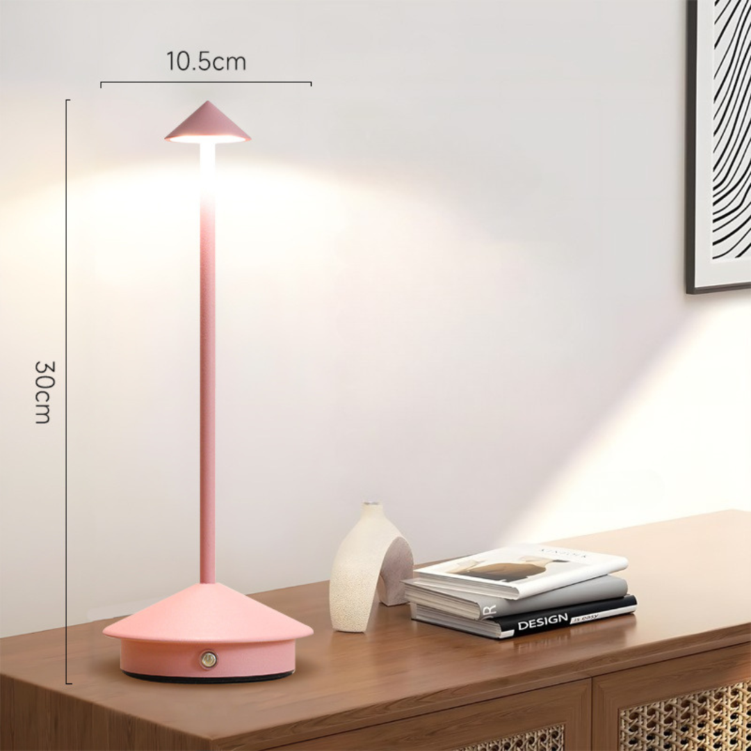 DIMVELA – Cordless Touch-Dim Table Lamp for Adjustable Evening Glow