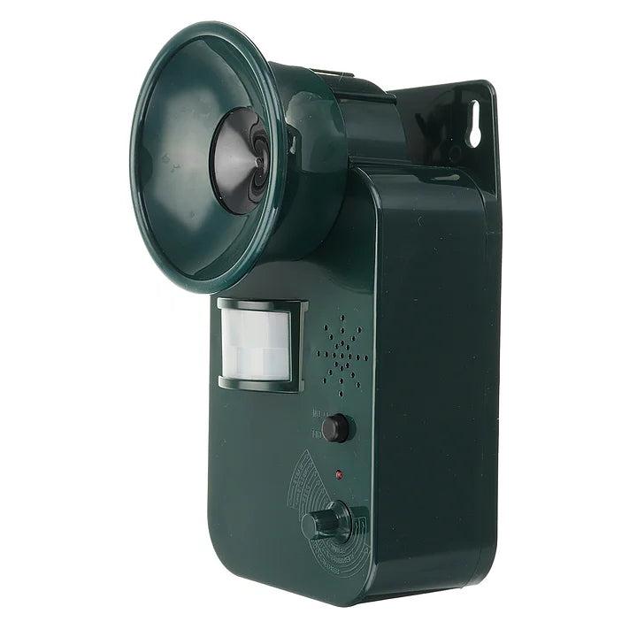 SONICDEFENDER - Ultrasonic motion-activated pest deterrent for home and garden protection