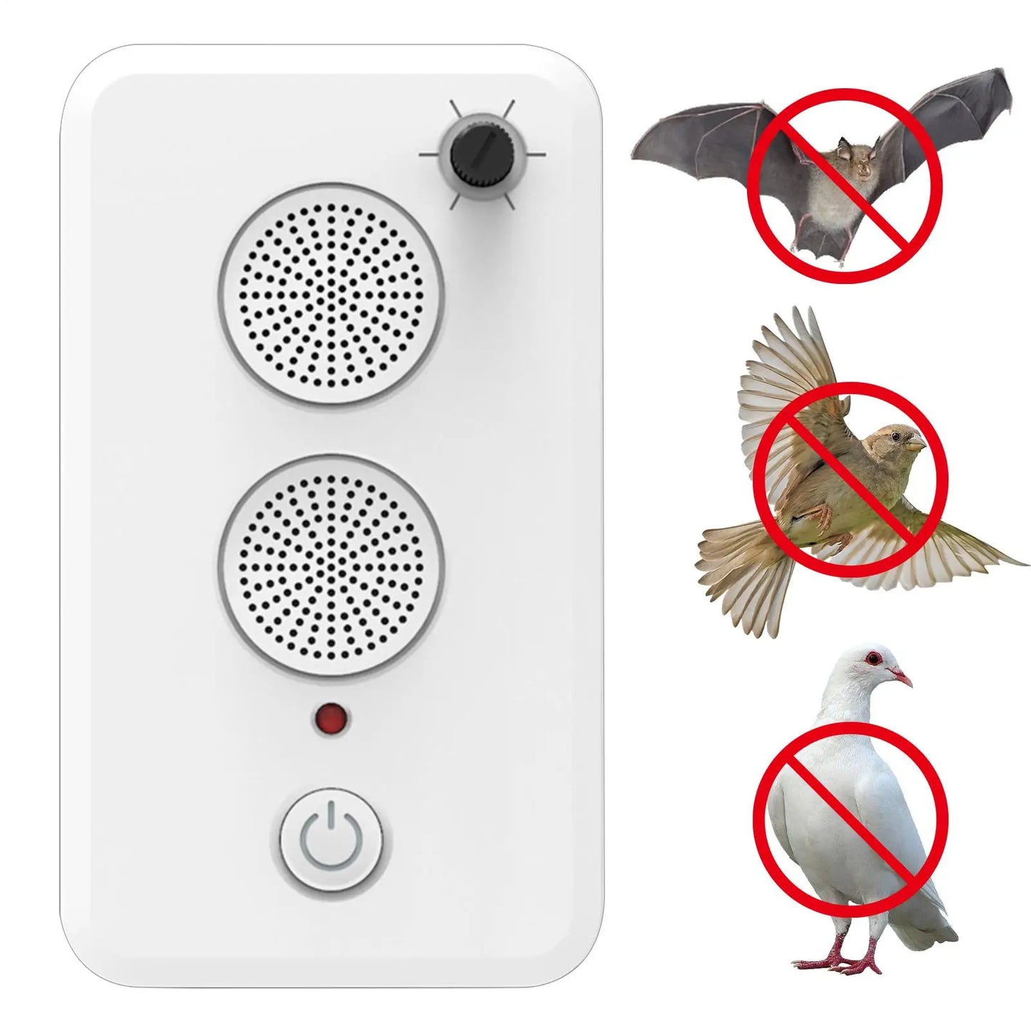 Ultrasonic Bat Repeller - Rechargeable Device with Adjustable Settings for Effective Animal Control 4