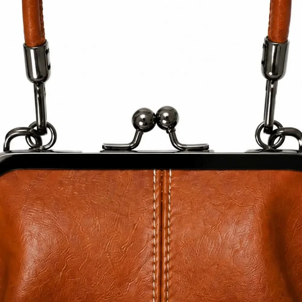 CLASPELLE – Vintage Kiss-Lock Crossbody Bag for Signature Style