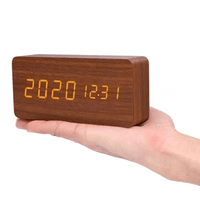 WOODSENSE – Voice Control Wooden Clock Display