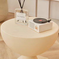 LUMINO TABLE – Mesa de centro redonda elegante para sala de estar