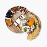 SERVELLE – Cheese Board & Knife Set for Effortless Hosting