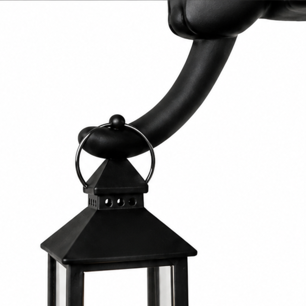 WHISKELLE – Shelf-Edge Cat Figurine LED Lantern for Whimsical Decor