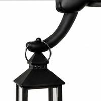 WHISKELLE – Shelf-Edge Cat Figurine LED Lantern for Whimsical Decor