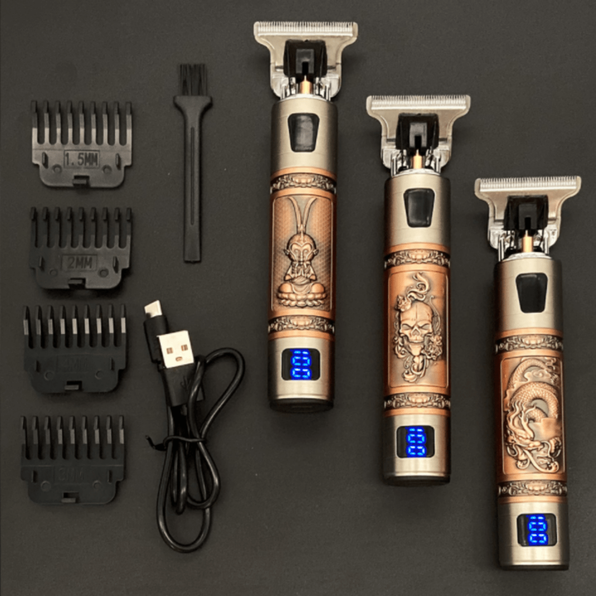GROOMVIA – Vintage Style Trimmer for Smooth Personal Care
