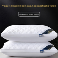 SLEEPMIST – Juego de almohadas 3D hipoalergénicas para un descanso nocturno delicado
