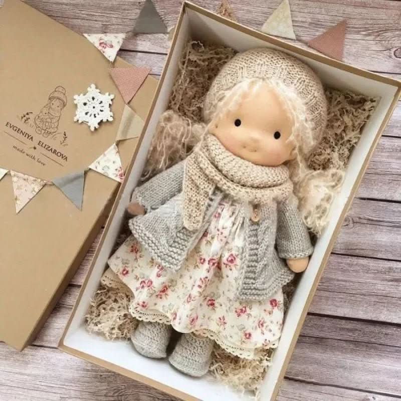 Waldolly - Handmade Cotton Waldorf Doll for Creative Imaginative Play 2