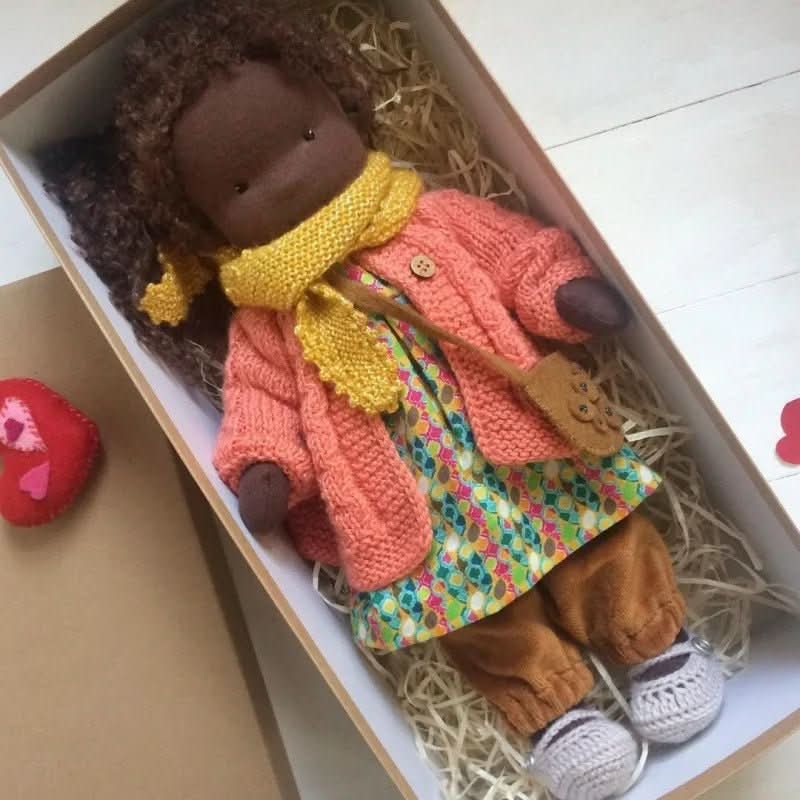 Waldolly - Handmade Cotton Waldorf Doll for Creative Imaginative Play 20