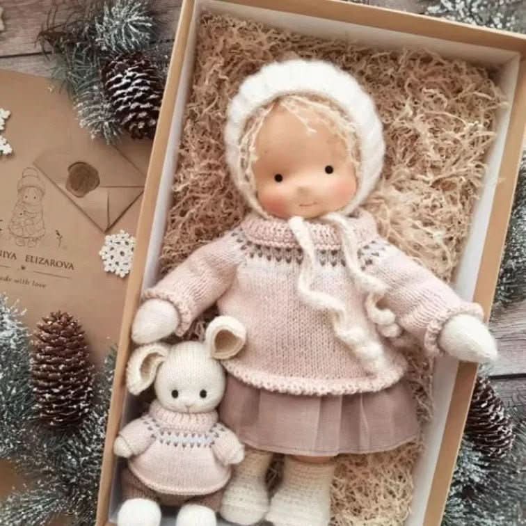Waldolly - Handmade Cotton Waldorf Doll for Creative Imaginative Play 38