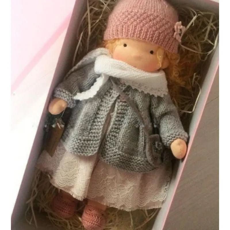 Waldolly - Handmade Cotton Waldorf Doll for Creative Imaginative Play 7