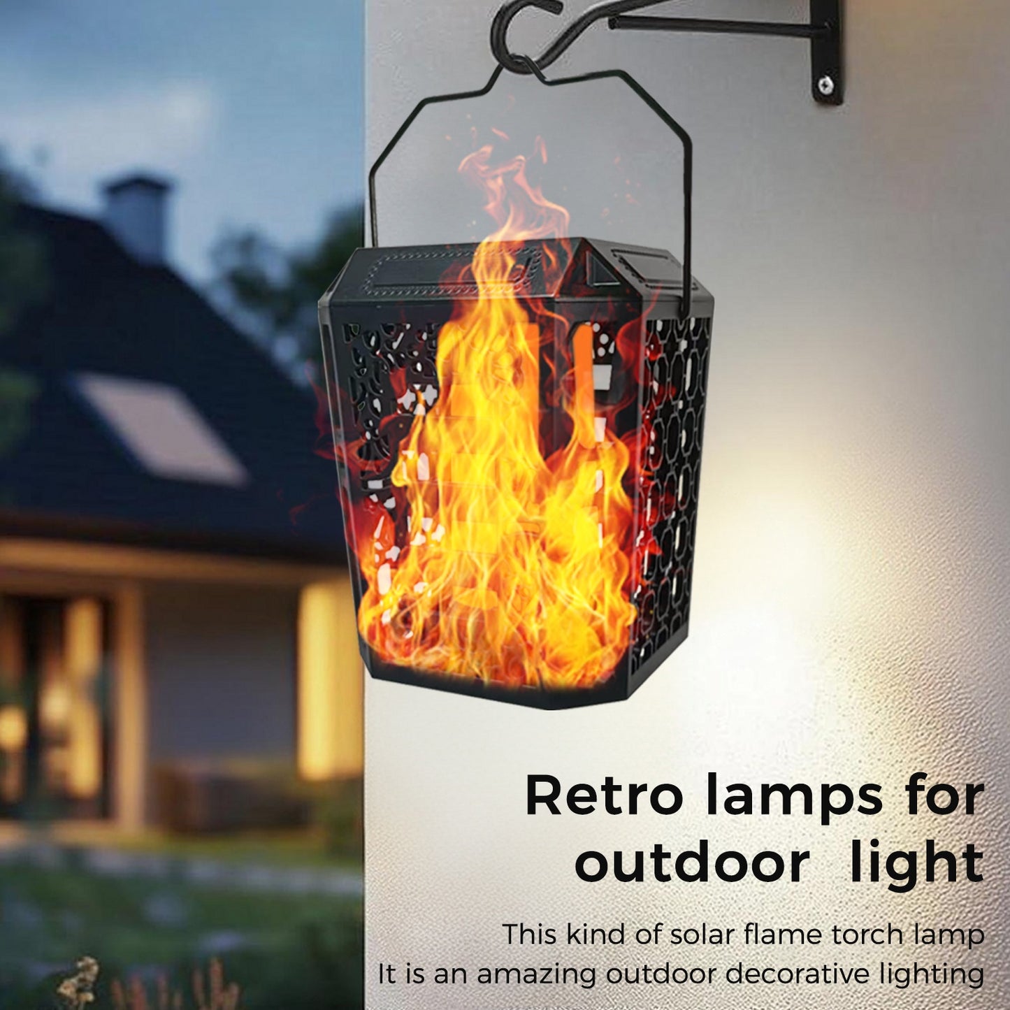 TORCHLUME – Flickering Solar Torch Lamp