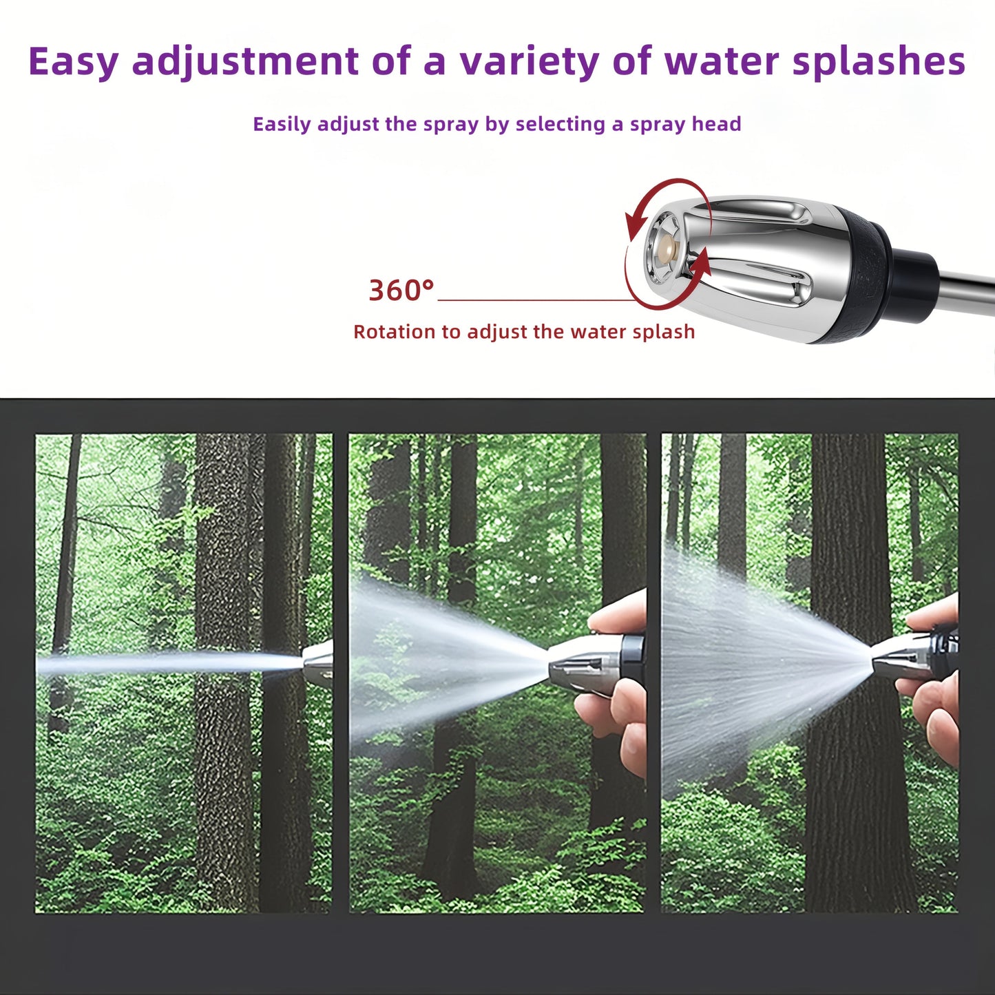 WASHFLOW – High-Pressure Cleaning Sprayer for Outdoor Use