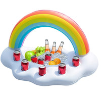 Rainbelle - Inflatable Rainbow Floating Drink Holder