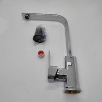 SQUAREFLOW – Rotating Kitchen Faucet with Hot & Cold