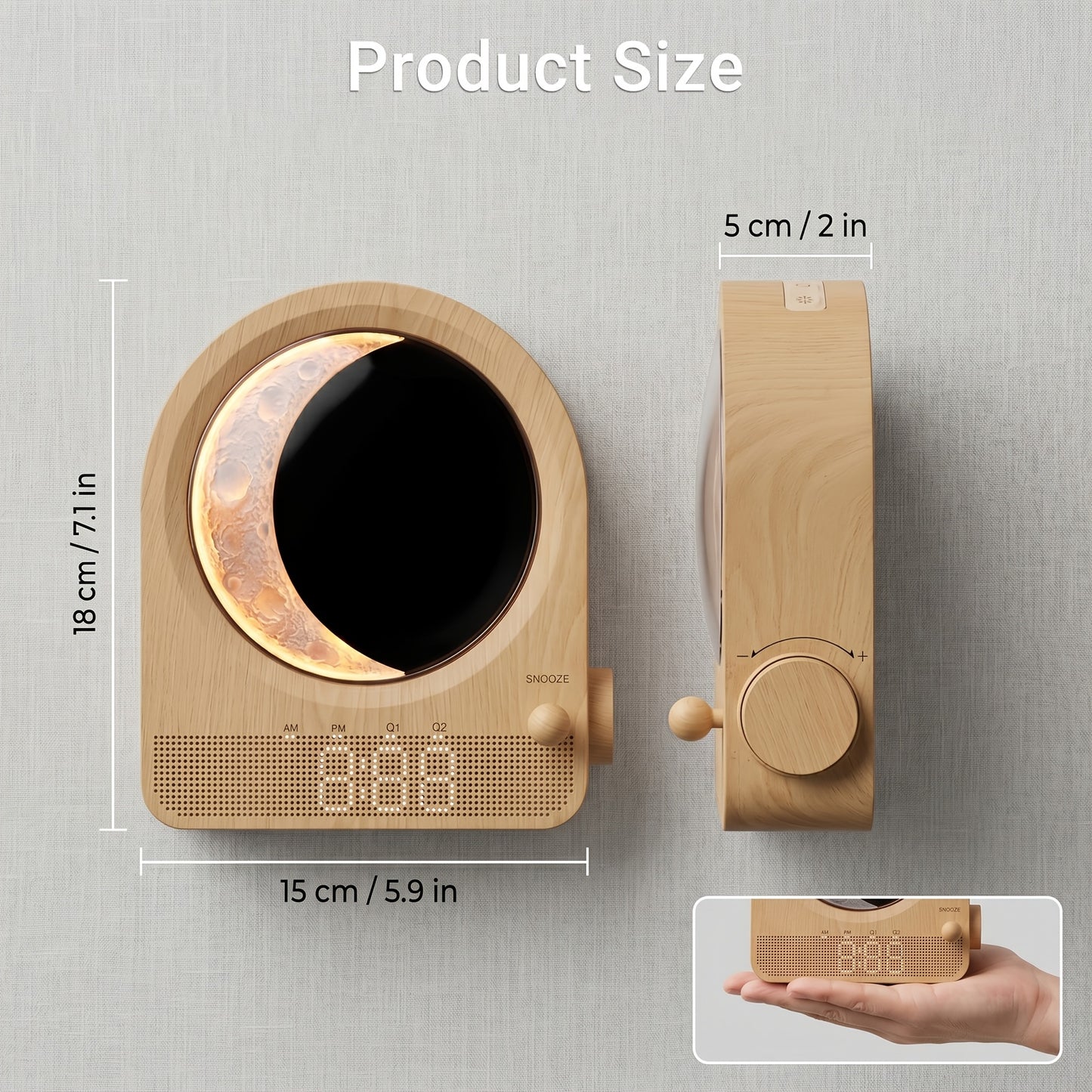 DAWNLUME – Sunrise Light and White Noise Machine for Restful Sleep