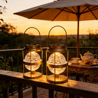 SPHERELUX – Hanging Solar Pendant Lantern