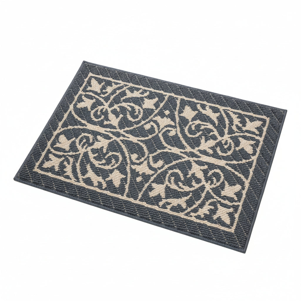 FLOORGUARD - Low profile non-slip indoor entryway mat for clean and safe floors