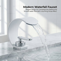 ARCFLOW - Mirror Waterfall Basin Faucet
