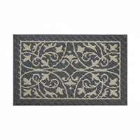 FLOORGUARD - Low profile non-slip indoor entryway mat for clean and safe floors