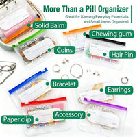 DOSEPACK – Travel Pill Organizer Bag Set for Easy Packing