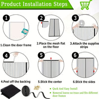 MOSQUILOCK – Magnetic Screen Door Curtain