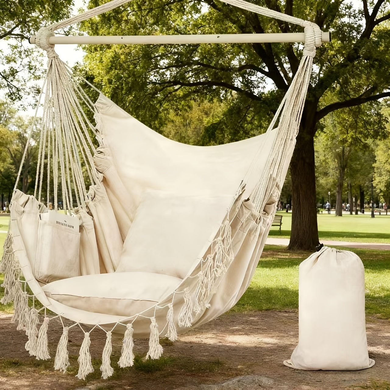 TASSELORA – Portable Hanging Hammock Chair