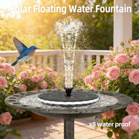 AQUALUME – Colorful Solar Fountain Pump
