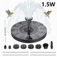 AQUAFLOW – Solar Garden Fountain Pump