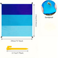SANDTREK – Large Sand Proof Beach Mat