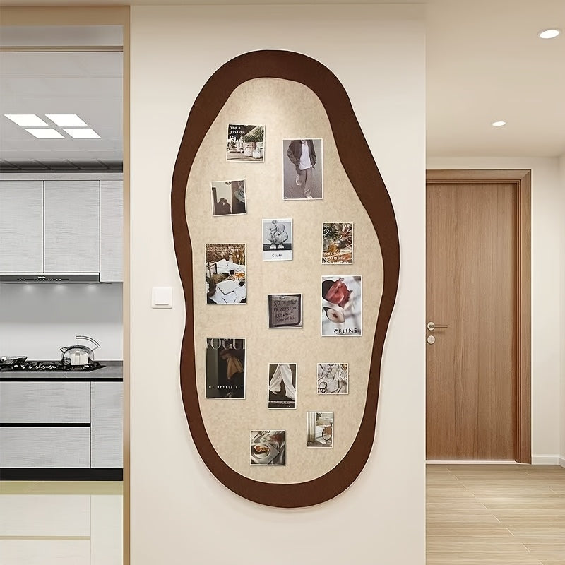ARCHOVA – Geometric Wall Mounted Felt Board for Notes & Photos