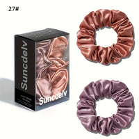 HAIRNOVA – 2-Pack Minimalist Hair Scrunchies