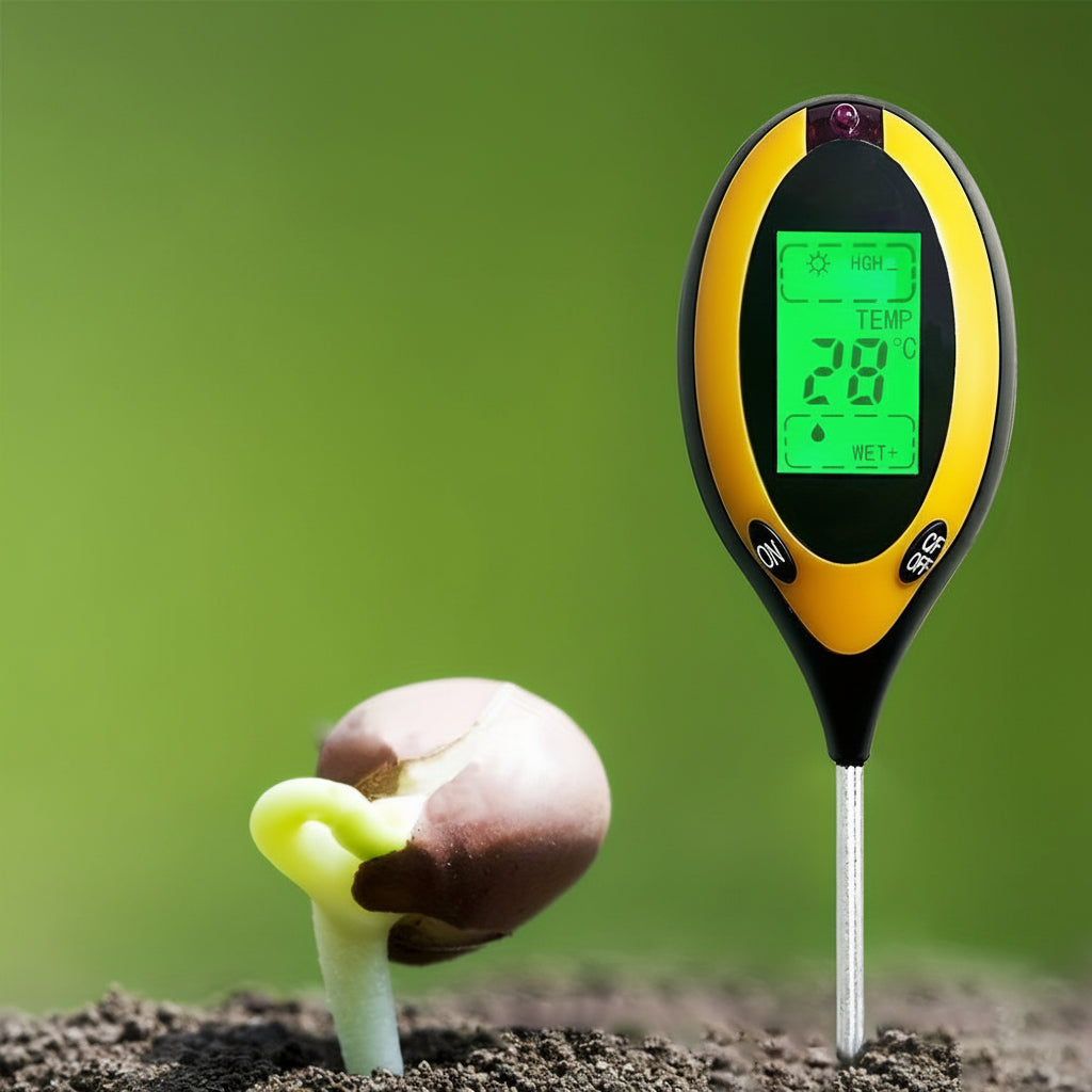 GROUDEXPERT - 4-in-1 soil meter for accurate plant and soil monitoring