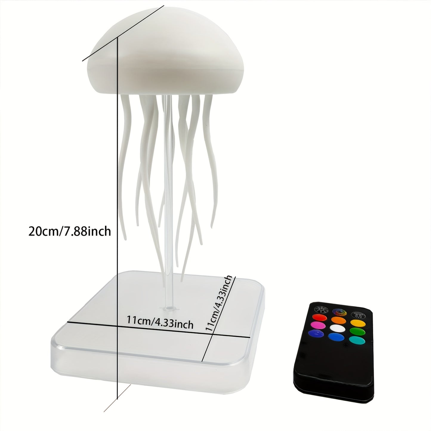 OCEALUME – Dancing Jellyfish Bedside Lamp with Remote Control