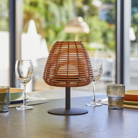 PATIOLIGHT – Indoor Outdoor LED Table Lamp for Warm Relaxing Ambience
