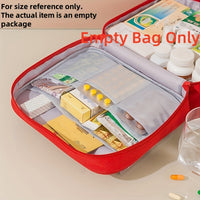 AIDMASTER - XL first aid organizer bag for structured medical storage at home or travel