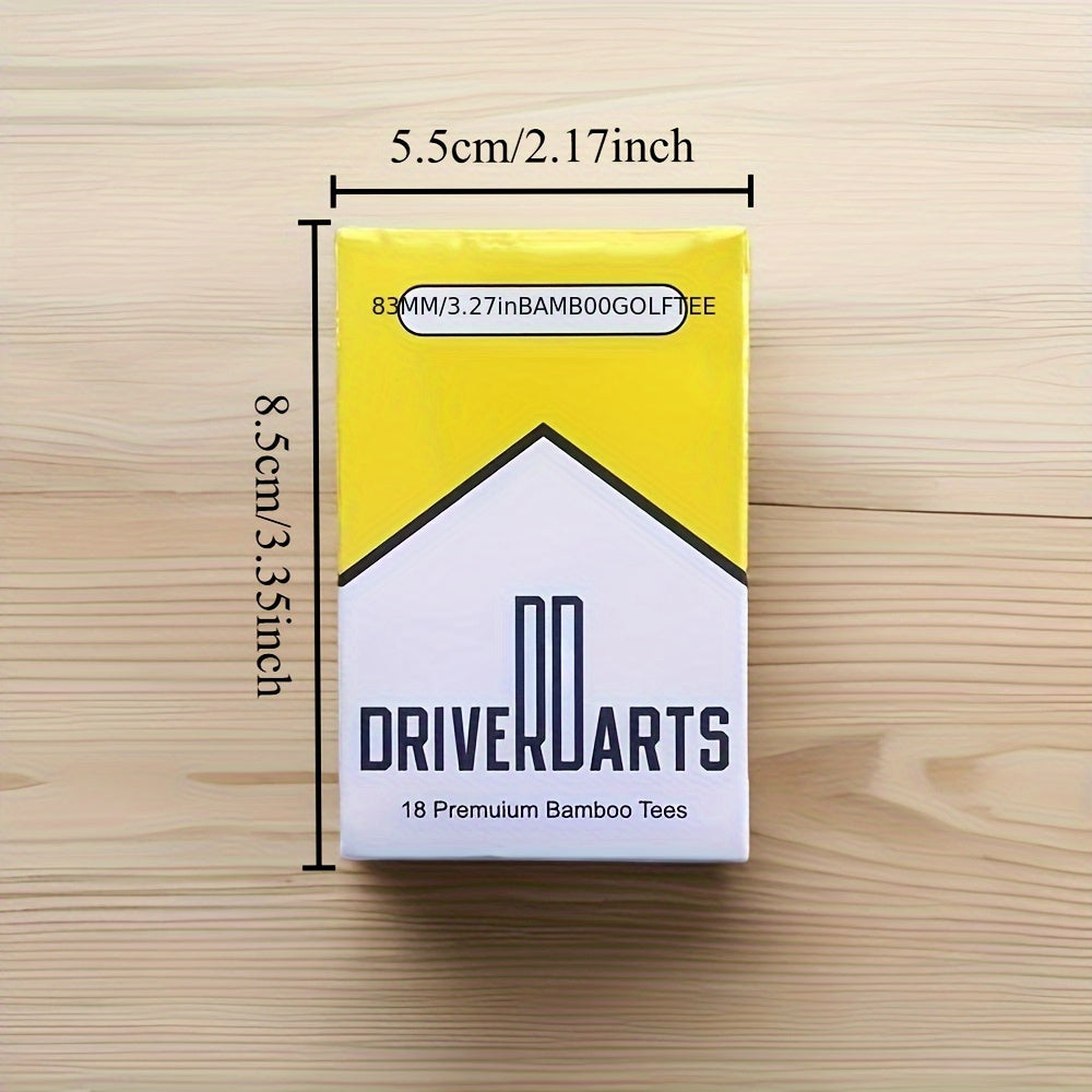 Dartiva - Premium Bamboo Golf Tees Box Set