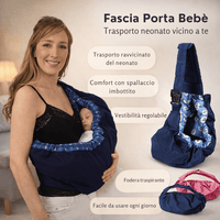 CARRYBOND – Faixa porta-bebés ajustável para um transporte próximo e confortável